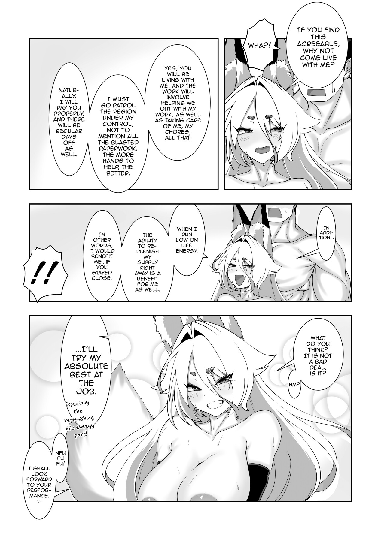 Hentai Manga Comic-The Romantic Ritual With Fox Goddess Yuuko-san-Read-28